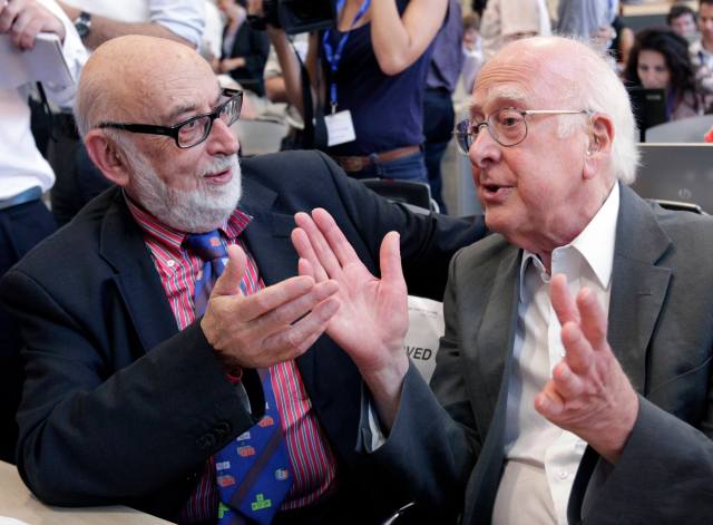 François Englert y Peter W. Higgs 