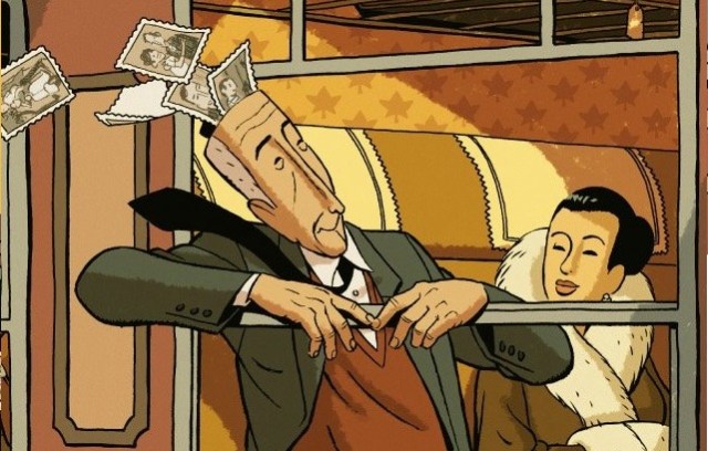 Dibujo del libro de Paco Roca "Arrugas"